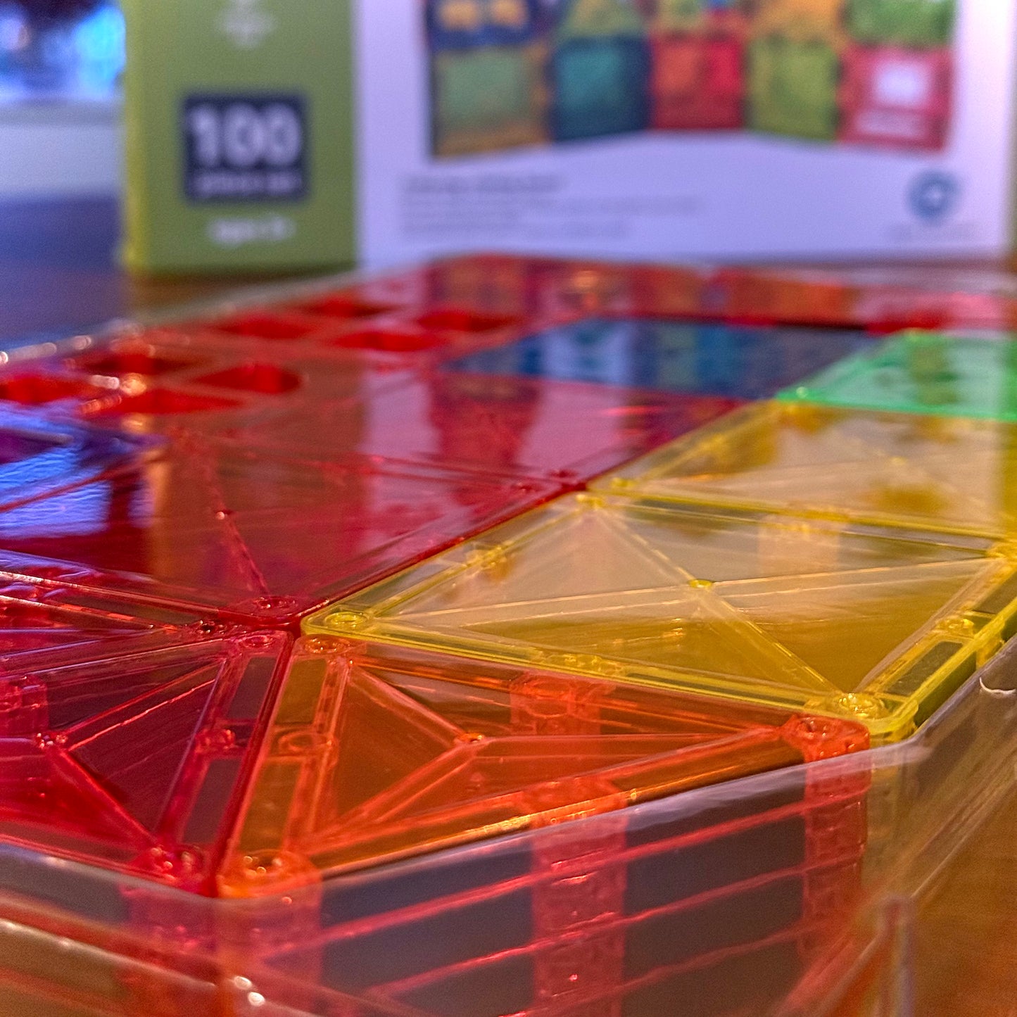 Uskym premium magnetische tegels complete 100-delige startset