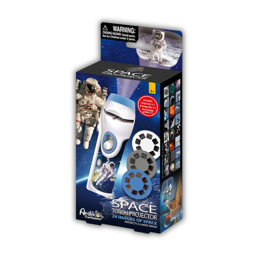 Projector en zaklamp met 3 verwisselbare schijfjes