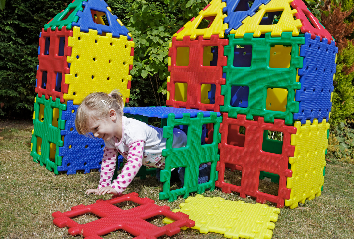 XL Polydron Constructieset 36-delig – Groot Bouwmateriaal voor Kinderopvang, BSO, Onderwijs en natuurlijk thuis!