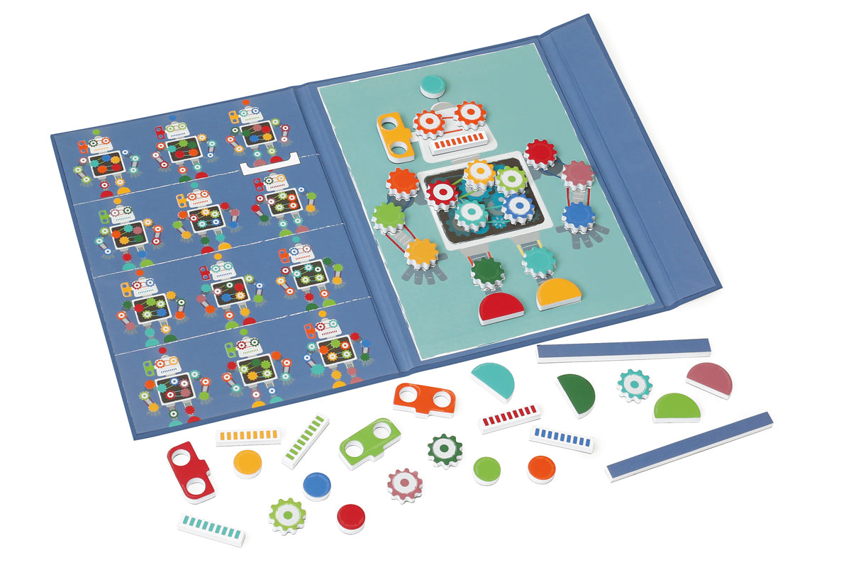Magnetic colours and shapes Robot